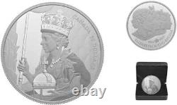 2022'Queen Elizabeth II's Coronation' Proof $50 Fine Silver (RCM 207573)(20604)