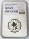 2022 Silver Canada $3 Radiant Crown 1/4 Oz Maple Leaf Fractional Ngc Rev Pf 70