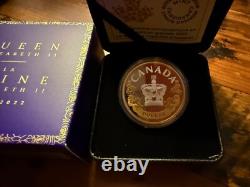 2022'The Imperial State Crown' Proof $1 Fine 99% Silver Coin gold plating