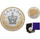2022'The Imperial State Crown' Proof $1 Fine 99% Silver Coin gold plating TU Ro