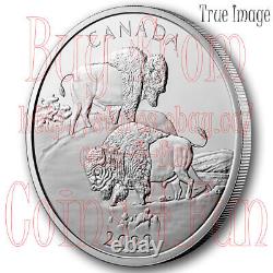 2022 The Mighty Bison $30 2 OZ Pure Silver Proof Coin Canada