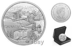 2022'Visions of Canada' Proof $30 Silver Coin 2oz. 9999 Fine(RCM 203924)(20498)