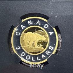 2023 $2 Canada Gilt Silver Proof Toonie Ngc Pf70 Queen Elizabeth II Reign Fr