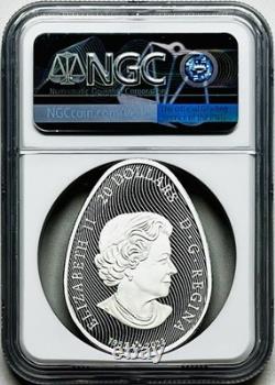 2023 $20 1oz Canada Pysanka Ukrainian Egg Ngc Pf70 Silver Proof First Releases
