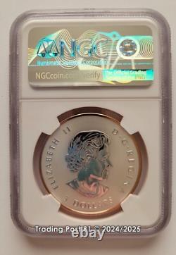 2023 CANADA 35th Anniv. Silver Maple Leaf GILT Silver/Gold REVERSE PF 70