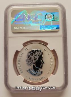 2023 CANADA 35th Anniv. Silver Maple Leaf GILT Silver/Gold REVERSE PF 70