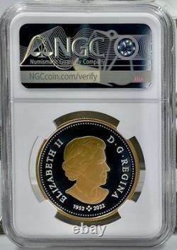 2023 Canada $1 Kathleen Kit Coleman Gilt Silver Dollar NGC PF70UCAM Journalist