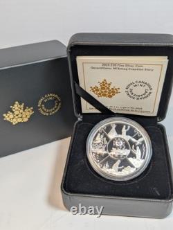 2023 Canada $20 Generations Fine Silver Proof 1 oz, Mi'kmaq Creation Story