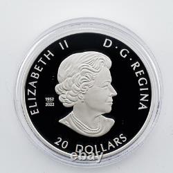 2023 Canada $20 RCMP 150th Anniversary 1oz. 9999 Silver Proof Colour OGP COA