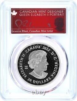 2023 Canada $20 Silver Great Hunters Grizzly UHR PCGS PR70 DCAM FDOI 2 Coin Set