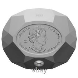 2023 Canada 3 oz Silver Oval Diamond Shaped Coin (withBox & COA)