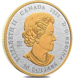 2023 Canada Heavenly Dragon 5oz. 9999 Silver Proof Coin