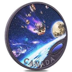 2023 Canada Pingualuit Crater Crystal Eye of Nunavik 5 oz. 999 Silver Coin