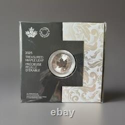 2023 Canada Treasured Maple Leaf $5 Fine Silver Coin RCM Original Packaging