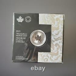2023 Canada Treasured Maple Leaf $5 Fine Silver Coin RCM Original Packaging
