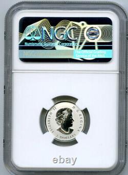 2023 Queen Elizabeth $2 1/10 Oz Canada Silver Proof Ngc Pf69 35th Maple Leaf Fr