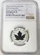 2023 Silver Canada $3 Maple Leaf 35th Anniversary 1/4 Oz Ngc Reverse Proof 70