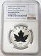 2023 Silver Canada $4 Maple Leaf 35th Anniversary 1/2 Oz Ngc Reverse Proof 70