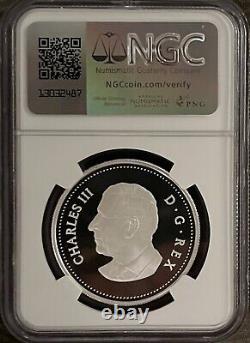2024 $1 Canada Silver Dollar Proof Ngc Pf69 Ucam King Charles 1st Coronation Ogp