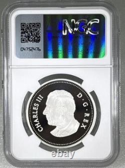 2024 $1 Canada Silver Dollar Proof Ngc Pf70 Maple Leaf Air Force First Releases