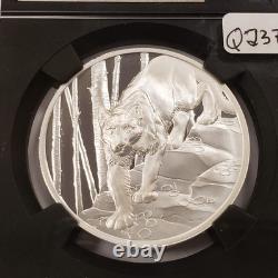 2024 $20 Canada 1 oz 9999 Silver UHR Great Hunters Cougar NGC PF 70 UC Q2377