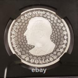 2024 $20 Canada 1 oz 9999 Silver UHR Great Hunters Cougar NGC PF 70 UC Q2377