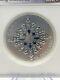 2024 $20 Canada 1oz Silver Proof Ngc Pf70 Sapphire Jubilee Snowflake Brooch