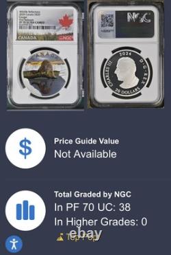 2024 $20 Canada 1oz Silver Proof Ngc Pf70 Ucam Cougar First Releases