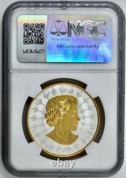 2024 $20 Canada Maple Leaf Super Incuse Gilt NGC Reverse Proof 70 First Day Prod