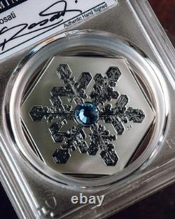 2024 $20 Canada Snowflake Reverse Proof First Day of Issue PCGS PR70 Rosati