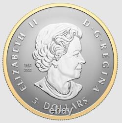 2024 CANADA Fractional Fine silver 5 x SML coin set 99.99% silver- Autumn Beauty