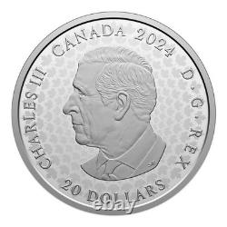 2024 Canada 1 oz Silver Proof Coin Great Hunters Cougar Ultra High Relief