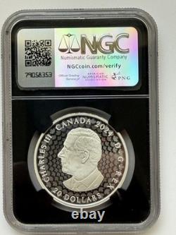 2024 Canada 1 oz Silver Proof Great Hunters Cougar NGC PF70 FDOP Ultra Cameo