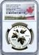 2024 Canada 1oz Silver Autumn Beauty Rev. Proof Ngc Pf70 24k Gold Gilt (pop=24)