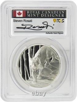 2024 Canada $20 1oz Silver Great Hunters Cougar UHR PCGS PR70 DCAM FDOI Rosati