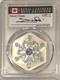 2024 Canada $20 Silver 1 Oz BLUE CRYSTAL SNOWFLAKE PCGS Reverse PR70 FDOI