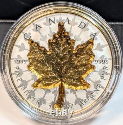 2024 Canada $20 Super Incuse Silver Maple Leaf (SML) 1 Oz 99.99%Pure Silver