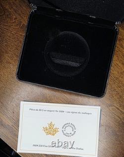 2024 Canada $30 Fine Silver Coin Signs of the Zodiac 2 oz. 9999 Silver Proof