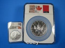 2024 Canada $50, 5 Oz, Pulsating Forest, Maple Leaf NGC RP 70 FDOI, Taylor Sig