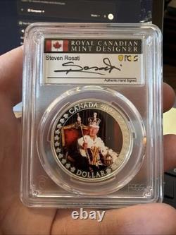 2024 Canada Charles III Coronation Coin PR70DCAM Steven Rosita Signed