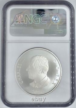 2024 Canada Sapphire Jubilee Snowflake Crown Jewels Brooch Rhodium NGC PF70 FR