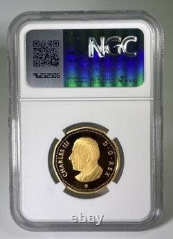 2025 $1 Canada Gilt. 9999 Silver Proof Loonie Ngc Pf69 Ucam Loon First Releases