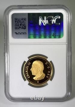 2025 $1 Canada Gilt. 9999 Silver Proof Loonie Ngc Pf69 Ucam Loon First Releases