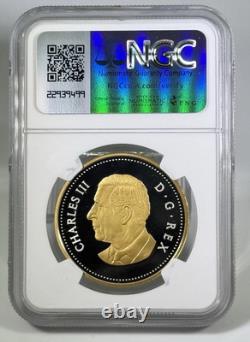 2025 $1 Canada Gilt Silver Dollar Proof Ngc Pf69 Tomb Of The Unknown Soldier Fr
