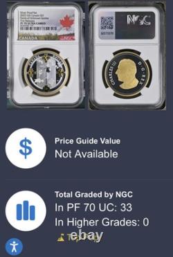 2025 $1 Canada Gilt Silver Dollar Proof Ngc Pf70 Tomb Of The Unknown Soldier Fr