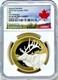 2025 $20 Canada 1oz Silver Gilt Proof Animal Portraits-elk Ngc Pf69 Fr Pop19
