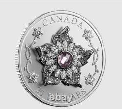 2025 $20 Canada 1oz Silver Proof Matte Ngc Pf70 Williamson Diamond Brooch Fr