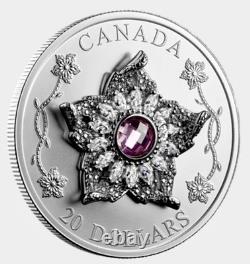 2025 $20 Canada 1oz Silver Proof Ngc Pf70 Matte Williamson Diamond Brooch Fr