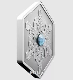 2025 $20 Canada 1oz Silver Proof Ngc Pf70 Snowflake Green Crystal First Releases