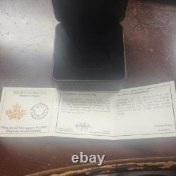 2025 $20 Canada Rhodium Silver Proof Ngc Pf70 Elegant Maple Leaf First Releases